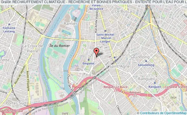 plan association RÉchauffement Climatique - Recherche Et Bonnes Pratiques - Entente Pour L'eau Pour Le Bassin Adour Garonne Toulouse