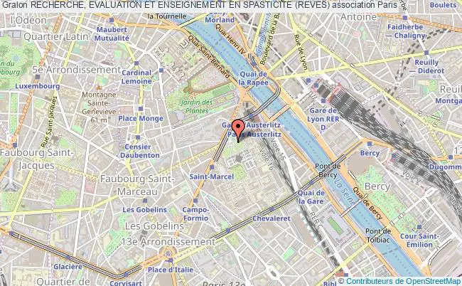 plan association Recherche, Evaluation Et Enseignement En Spasticite (reves) Paris