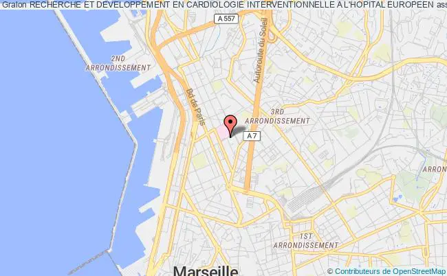 plan association Recherche Et Developpement En Cardiologie Interventionnelle A L'hopital Europeen Marseille 3