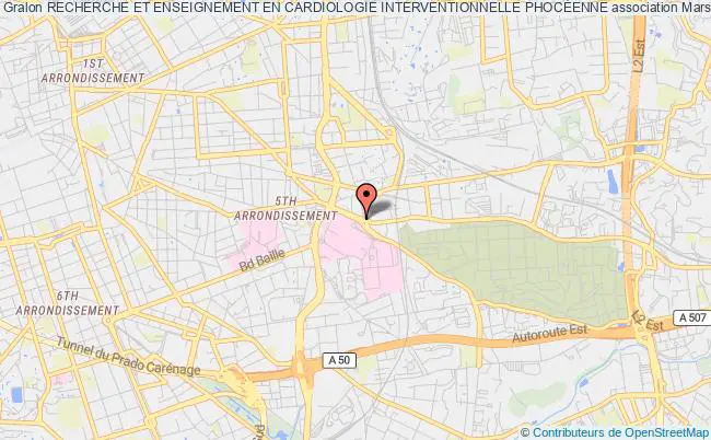 plan association Recherche Et Enseignement En Cardiologie Interventionnelle PhocÉenne Marseille 5