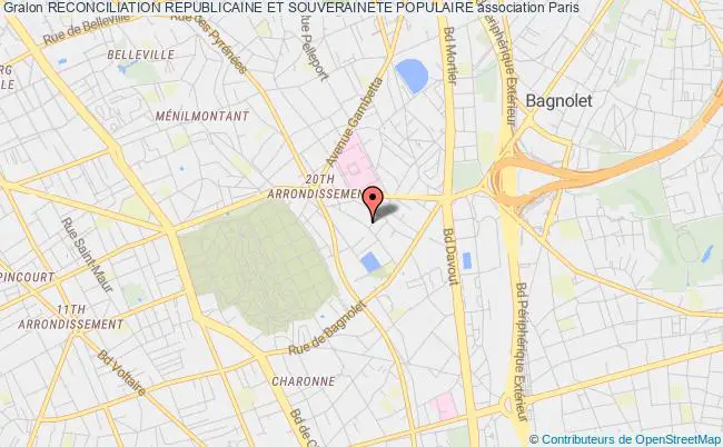 plan association Reconciliation Republicaine Et Souverainete Populaire Paris