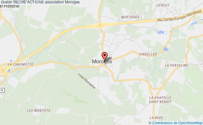 plan association Recre'actions Moroges