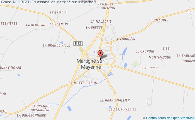 plan association Recreation Martigné-sur-Mayenne