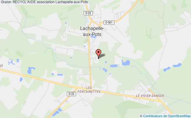 plan association Recycl'aide Lachapelle-aux-Pots