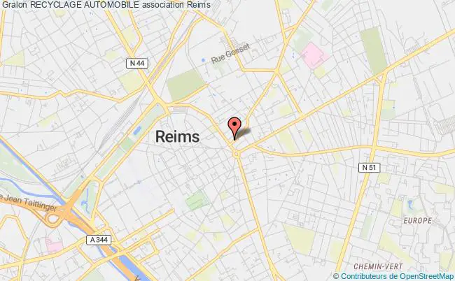 plan association Recyclage Automobile Reims