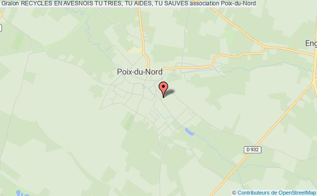 plan association Recycles En Avesnois Tu Tries, Tu Aides, Tu Sauves Poix-du-Nord