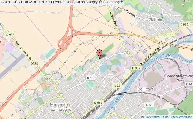 plan association Red Brigade Trust France Margny-lès-Compiègne