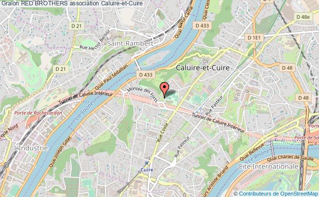 plan association Red Brothers Caluire-et-Cuire