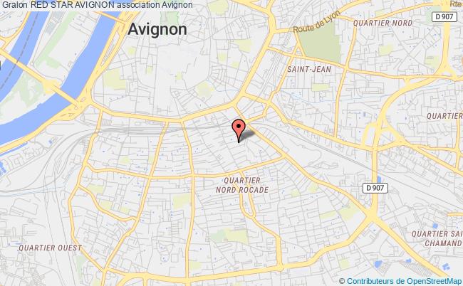 plan association Red Star Avignon Avignon