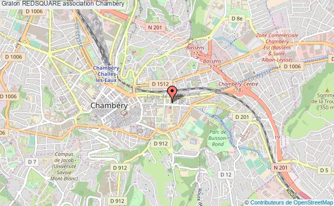 plan association Redsquare Chambéry