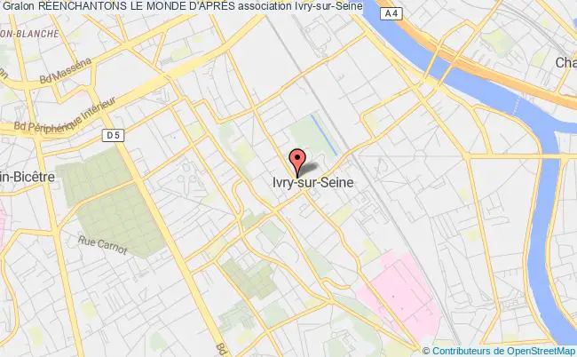 plan association RÉenchantons Le Monde D'aprÈs Ivry-sur-Seine
