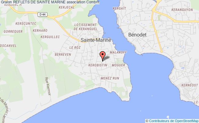 plan association Reflets De Sainte Marine Combrit