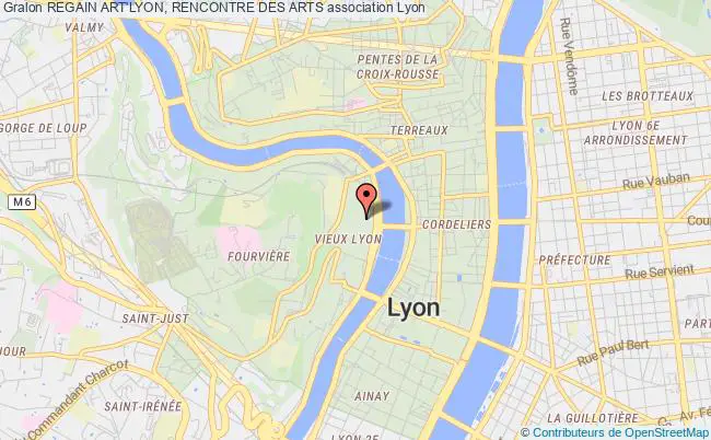 plan association Regain Art'lyon, Rencontre Des Arts Lyon