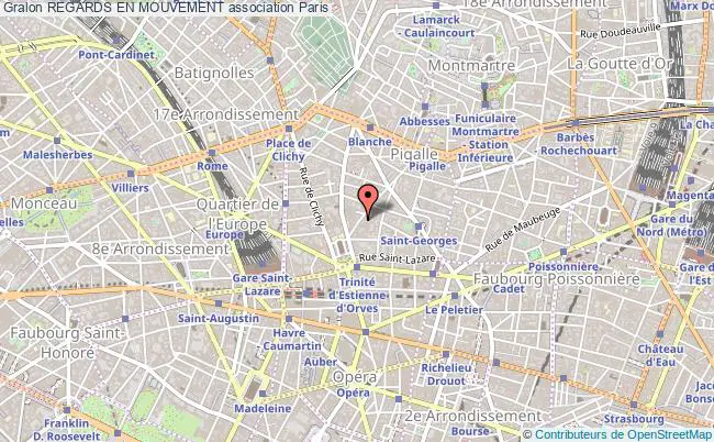 plan association Regards En Mouvement Paris