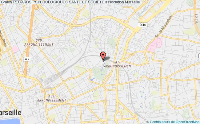plan association Regards Psychologiques SantÉ Et SociÉtÉ Marseille 4