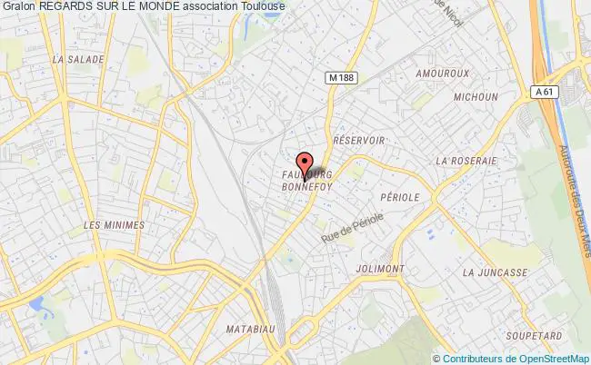 plan association Regards Sur Le Monde Toulouse