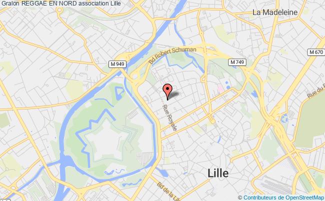 plan association Reggae En Nord Lille