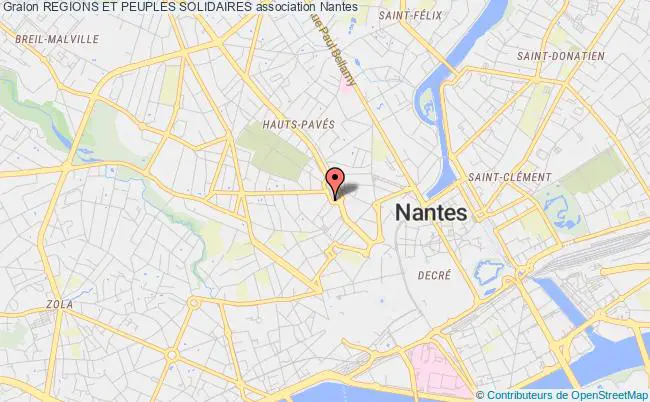 plan association Regions Et Peuples Solidaires Nantes