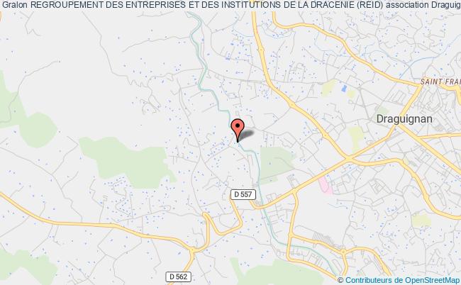 plan association Regroupement Des Entreprises Et Des Institutions De La Dracenie (reid) Draguignan