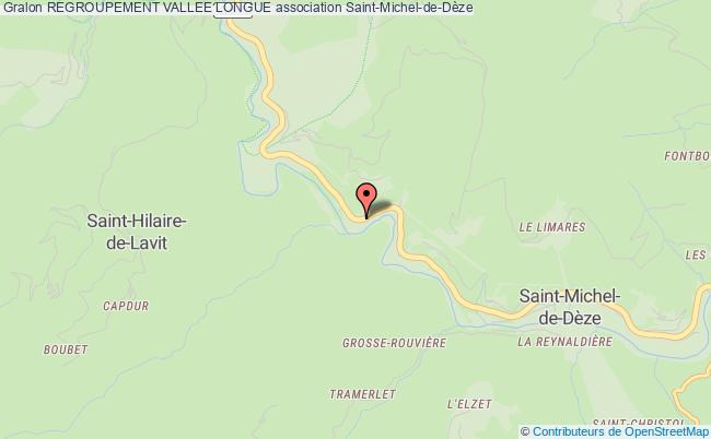 plan association Regroupement Vallee Longue Saint-Michel-de-Dèze