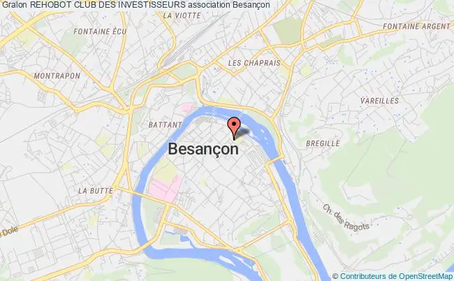 plan association Rehobot Club Des Investisseurs Besançon