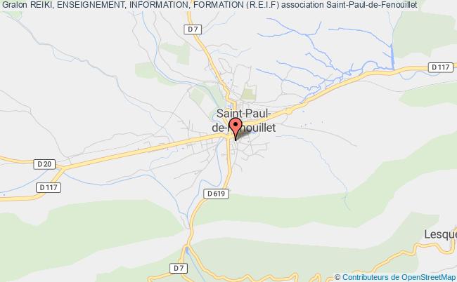 plan association Reiki, Enseignement, Information, Formation (r.e.i.f) Saint-Paul-de-Fenouillet