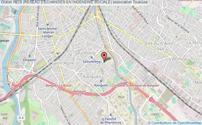 plan association Reis (reseau D'echanges En Ingenerie Sociale) Toulouse