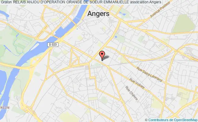 plan association Relais Anjou D'operation Orange De Soeur Emmanuelle Angers
