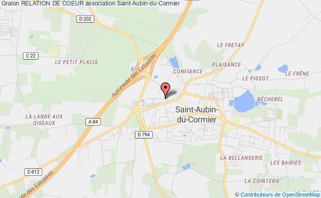 plan association Relation De Coeur Saint-Aubin-du-Cormier