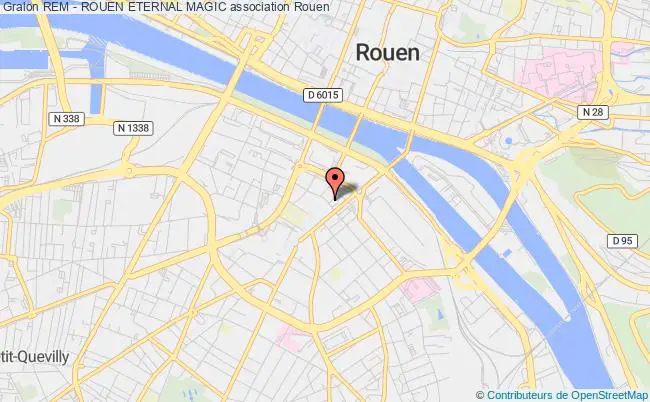 plan association Rem - Rouen Eternal Magic Rouen