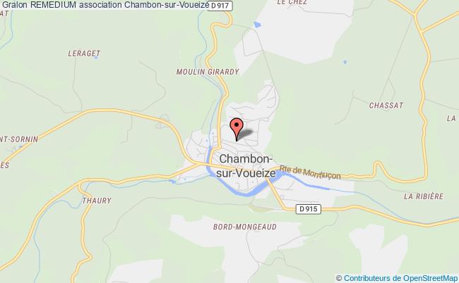plan association Remedium Chambon-sur-Voueize