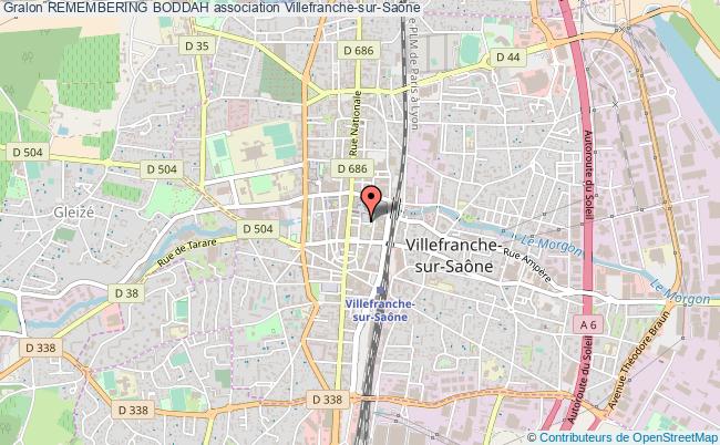 plan association Remembering Boddah Villefranche-sur-Saône