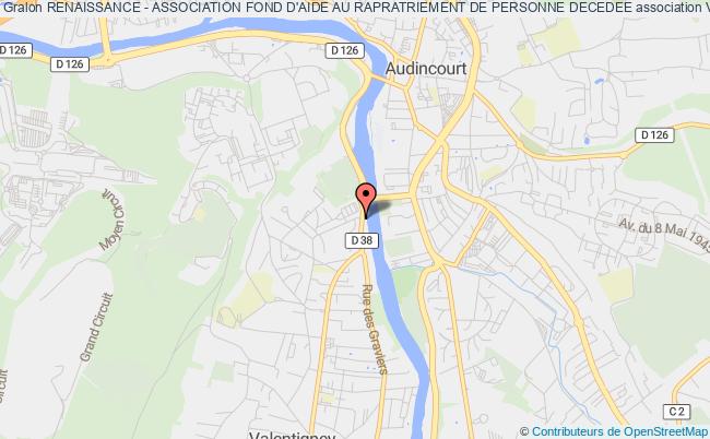 RENAISSANCE - ASSOCIATION FOND D'AIDE AU RAPRATRIEMENT DE PERSONNE DECEDEE
