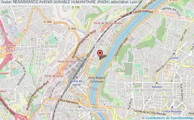 plan association Renaissance Avenir Durable Humanitaire (radh) Lyon