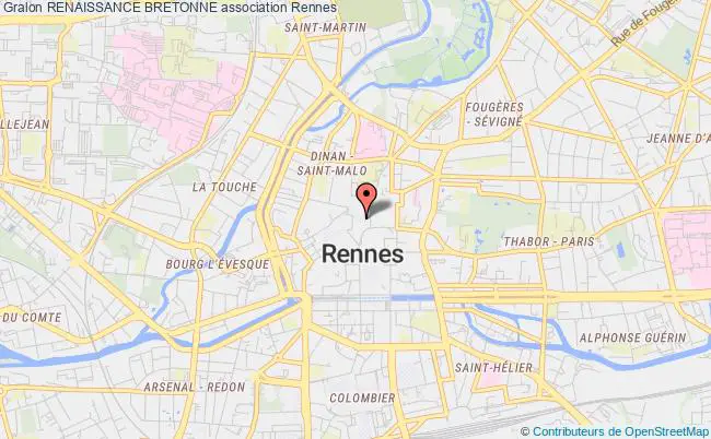 plan association Renaissance Bretonne Rennes