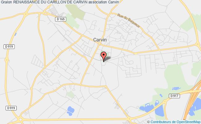 plan association Renaissance Du Carillon De Carvin Carvin