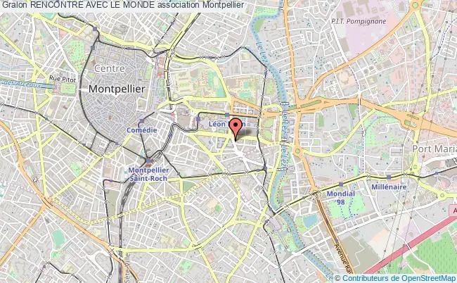 plan association Rencontre Avec Le Monde Montpellier