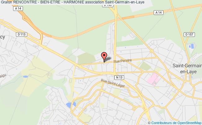 plan association Rencontre - Bien-etre - Harmonie Saint-Germain-en-Laye