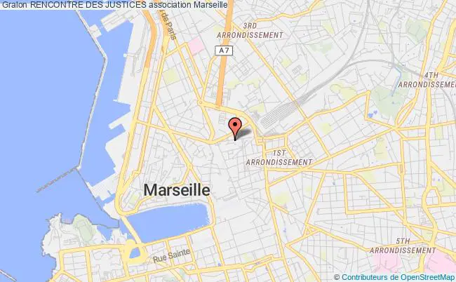 plan association Rencontre Des Justices Marseille 1