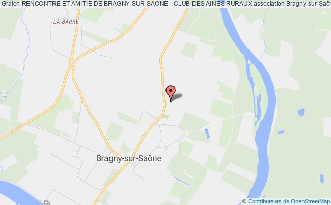 plan association Rencontre Et Amitie De Bragny-sur-saone - Club Des Aines Ruraux Bragny-sur-Saône