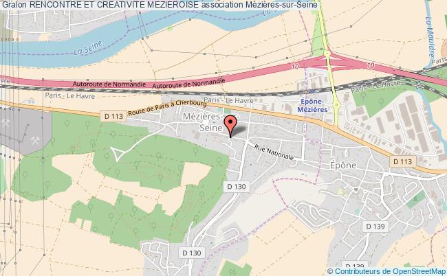 plan association Rencontre Et Creativite Mezieroise Mézières-sur-Seine