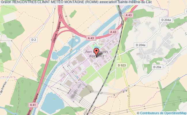 RENCONTRES CLIMAT METEO MONTAGNE (RCMM)