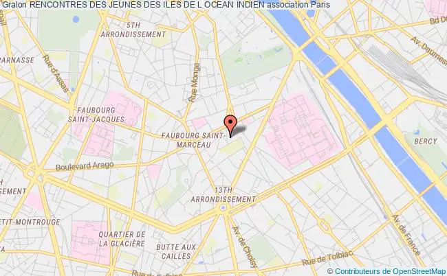 plan association Rencontres Des Jeunes Des Iles De L Ocean Indien Paris