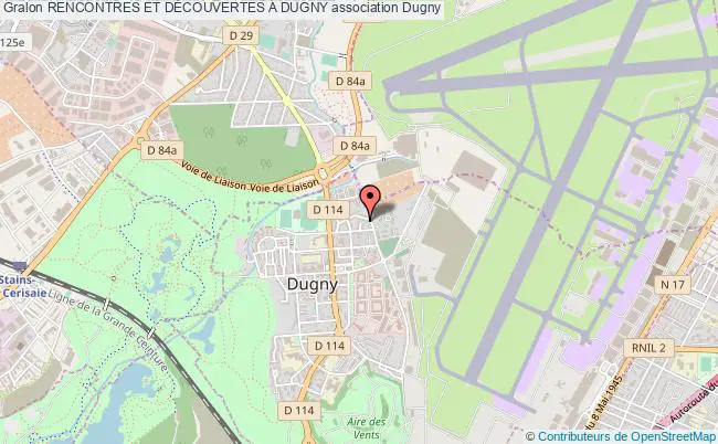 plan association Rencontres Et DÉcouvertes A Dugny Dugny