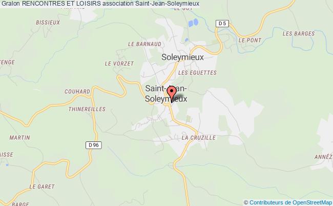 plan association Rencontres Et Loisirs Saint-Jean-Soleymieux