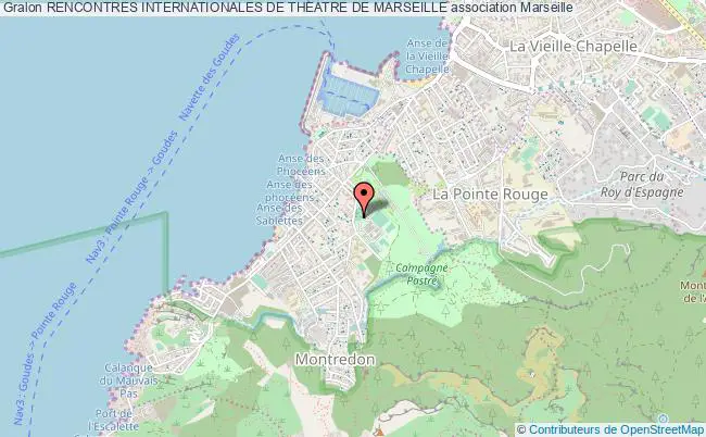 plan association Rencontres Internationales De Theatre De Marseille Marseille