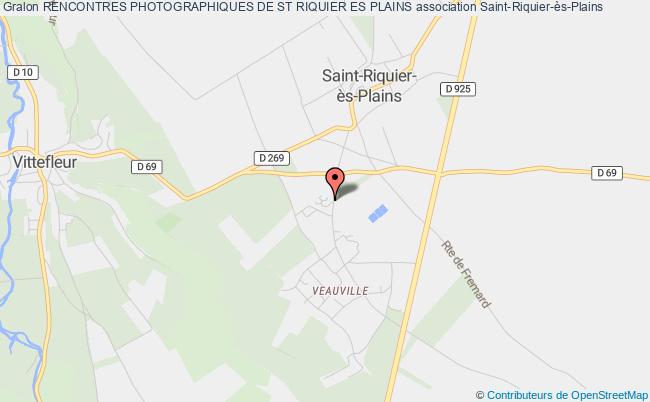 plan association Rencontres Photographiques De St Riquier Es Plains Saint-Riquier-ès-Plains