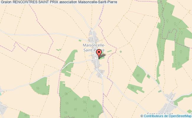 plan association Rencontres Saint Prix Maisoncelle-Saint-Pierre