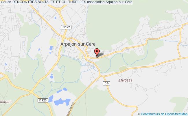 RENCONTRES SOCIALES ET CULTURELLES
