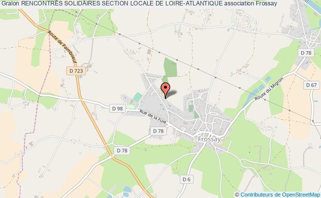 plan association Rencontres Solidaires Section Locale De Loire-atlantique Frossay